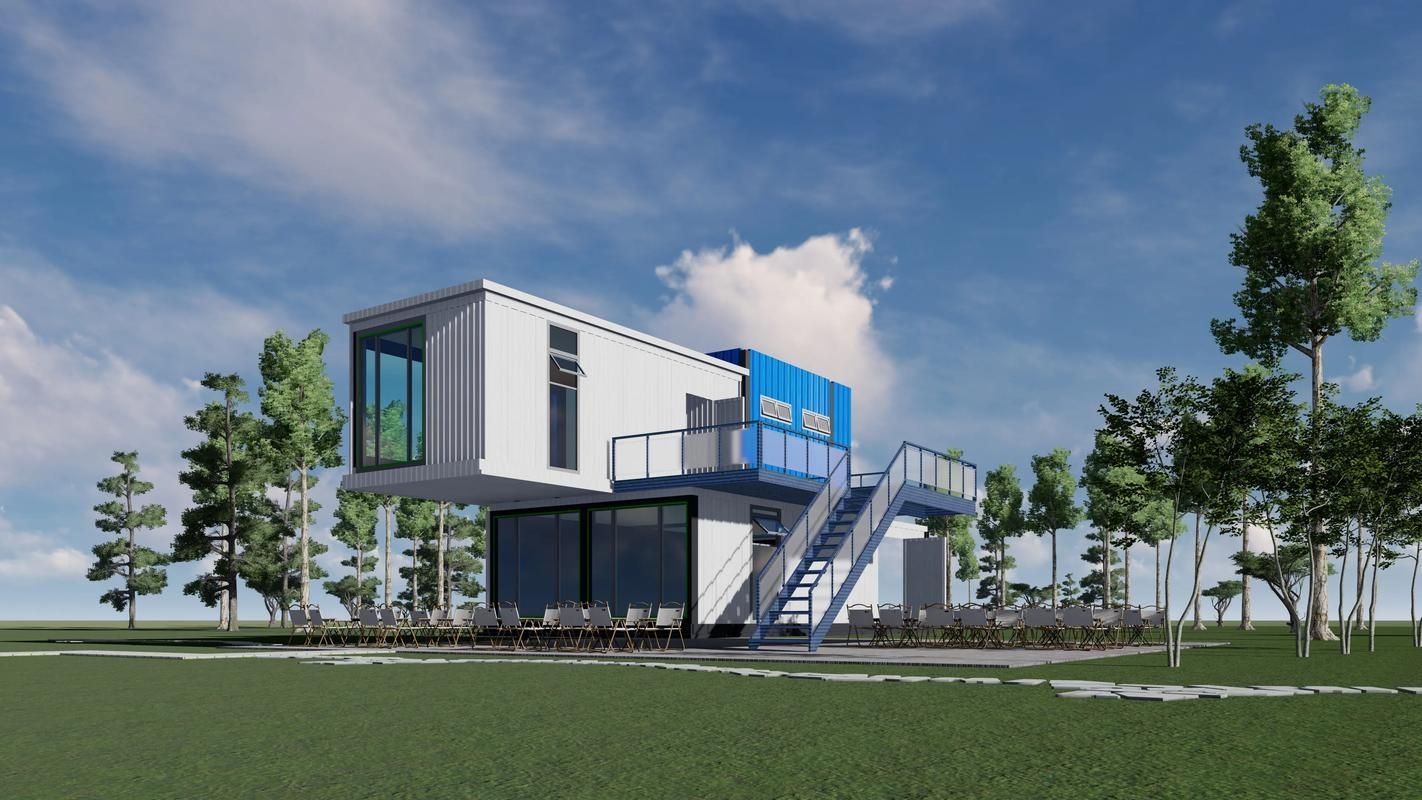 有沒有更多集裝箱設(shè)計圖片（112個集裝箱改造成現(xiàn)代別墅，集裝箱設(shè)計案例合集） 行業(yè)新聞 第12張