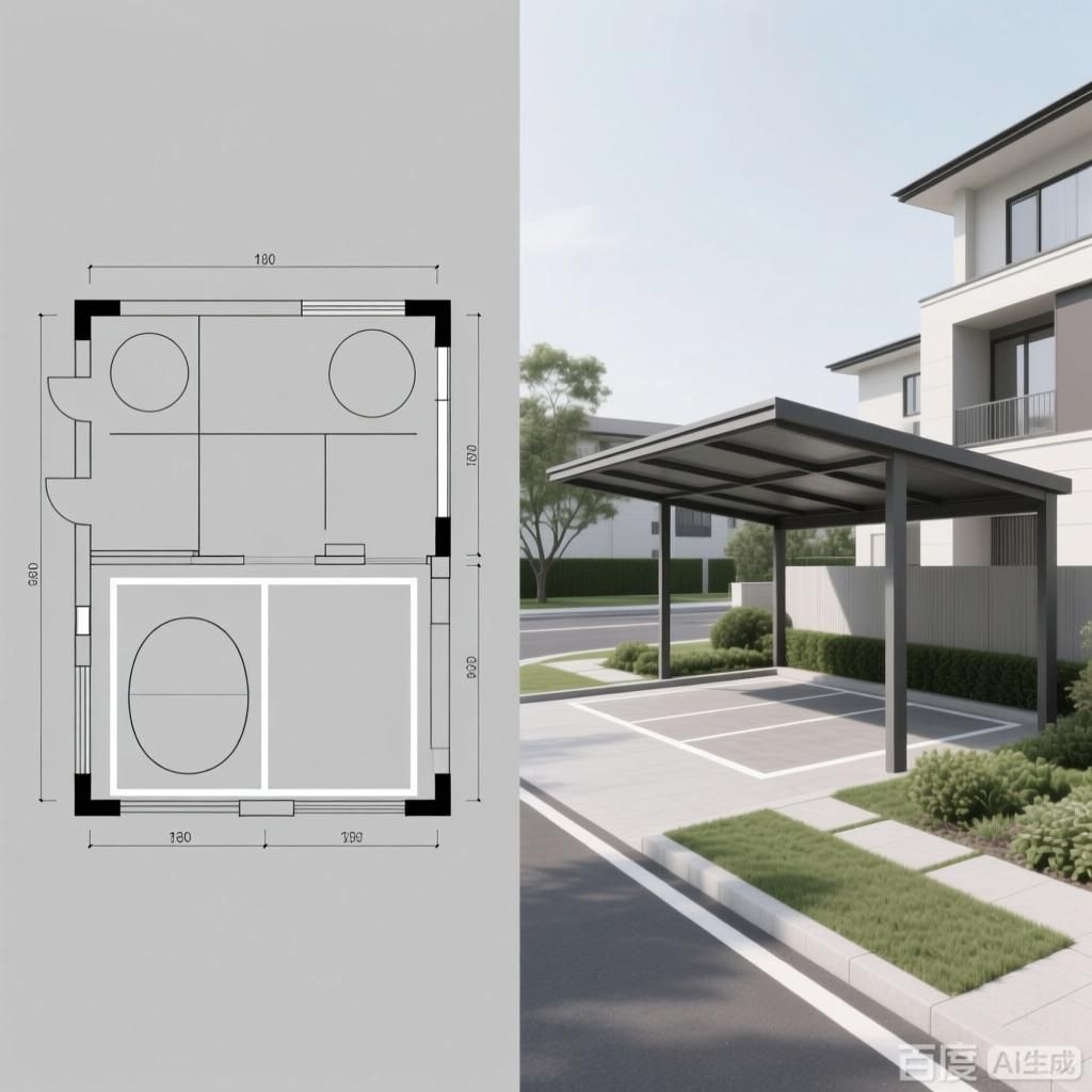 如何繪制車棚方案圖？ 行業(yè)新聞 第4張