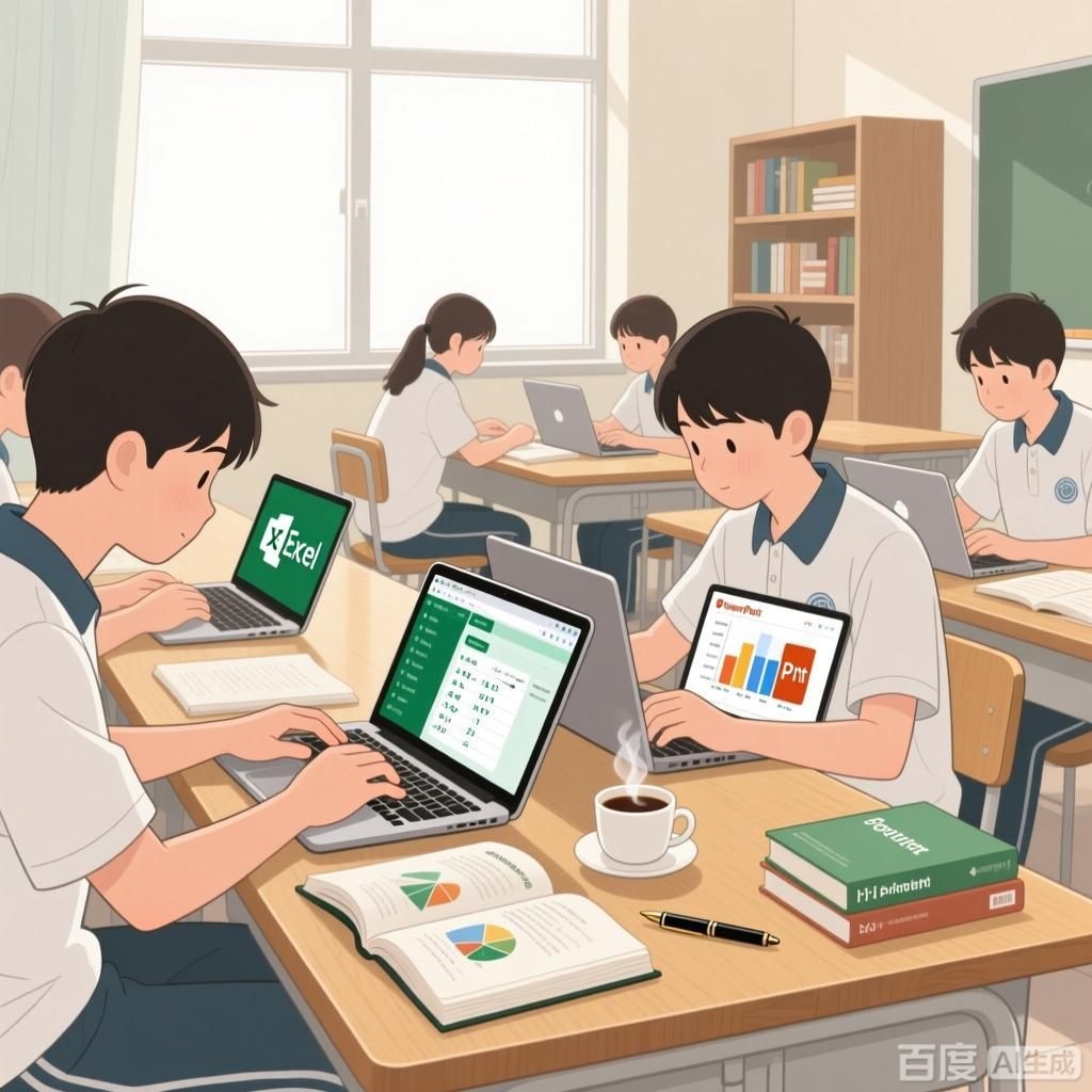 如何學習使用這些軟件中的一款（如何學習使用這些軟件中的一款,4張圖均為軟件學習場景插畫） 行業(yè)新聞 第4張