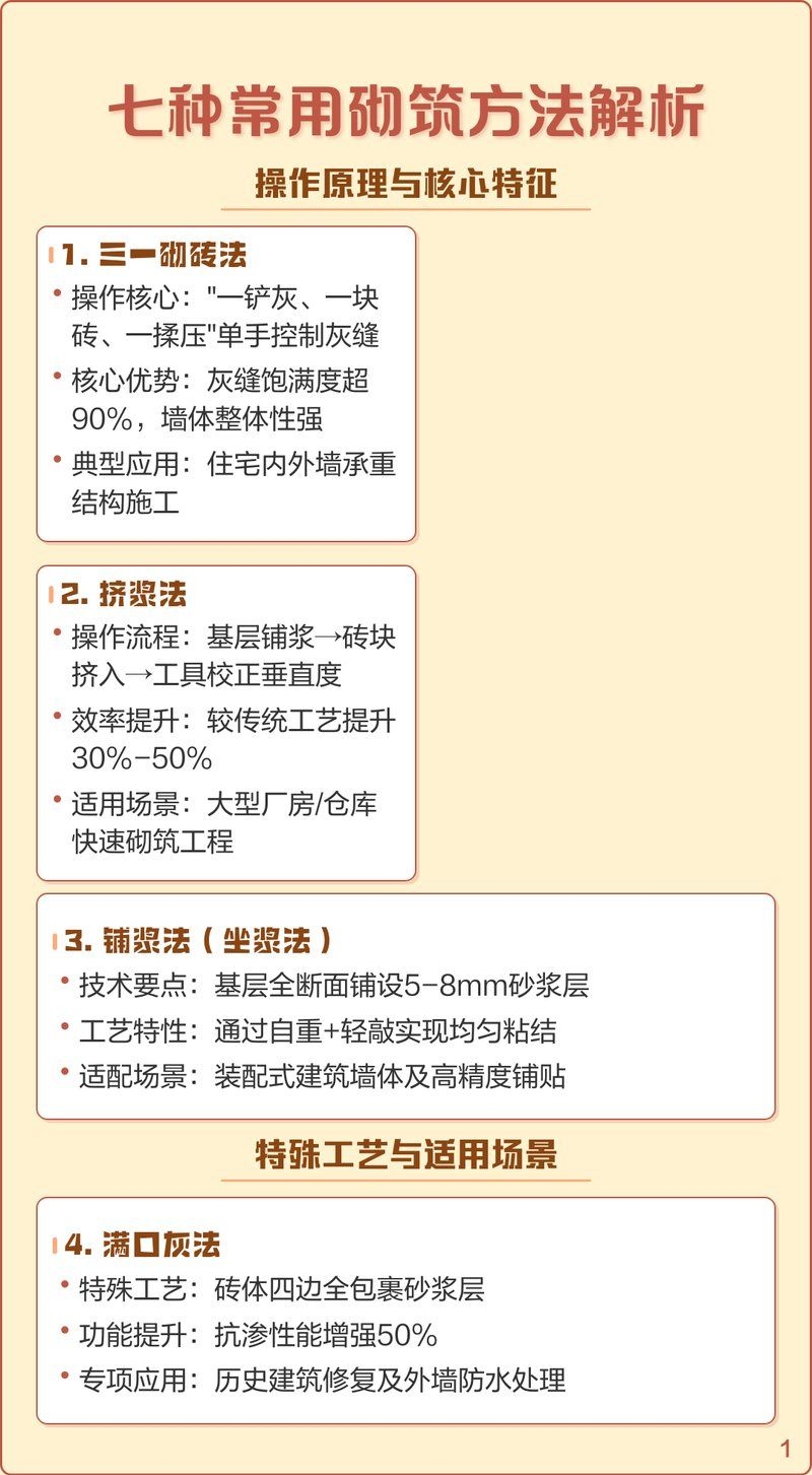 三一砌筑法有哪些優(yōu)缺點(diǎn)？（“三一”砌筑法有哪些優(yōu)缺點(diǎn)“三一”砌筑法有哪些優(yōu)缺點(diǎn)） 行業(yè)新聞 第2張