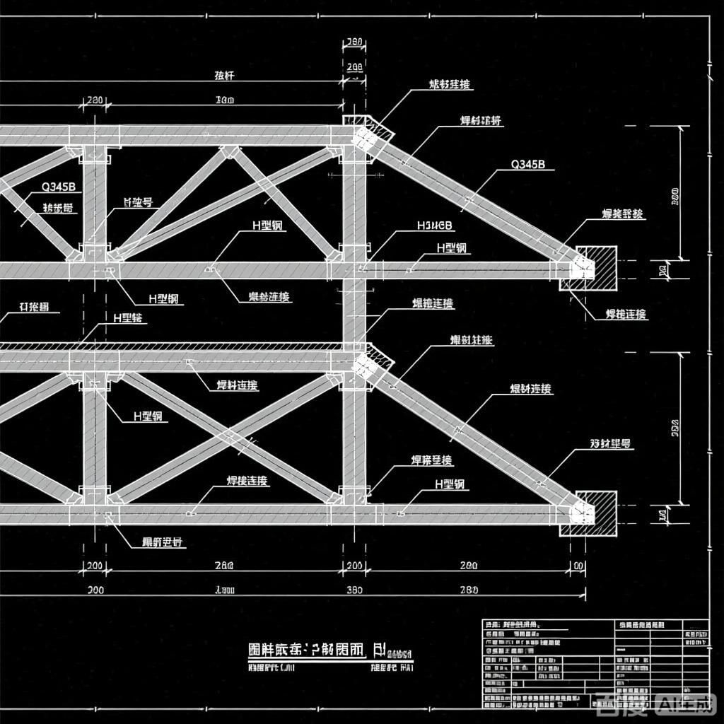 如何繪制桁架結構設計圖？（如何繪制桁架結構設計圖生成的四張桁架結構設計圖） 行業(yè)新聞 第4張