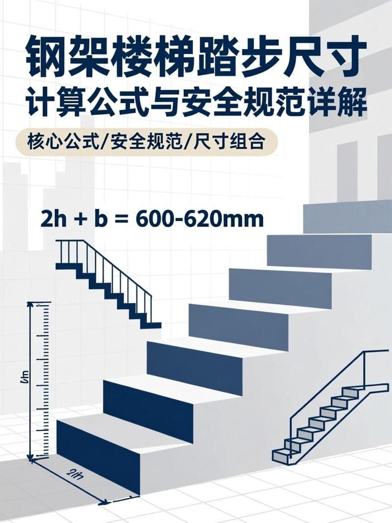 如何設(shè)計(jì)鋼結(jié)構(gòu)樓梯的踏步尺寸？（如何設(shè)計(jì)鋼結(jié)構(gòu)樓梯踏步尺寸？） 行業(yè)新聞 第2張