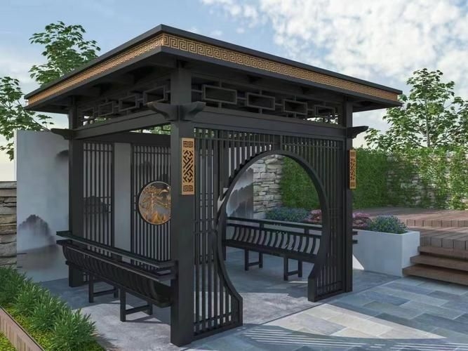 推薦一些鋼架結構亭子的圖片 行業(yè)新聞 第11張