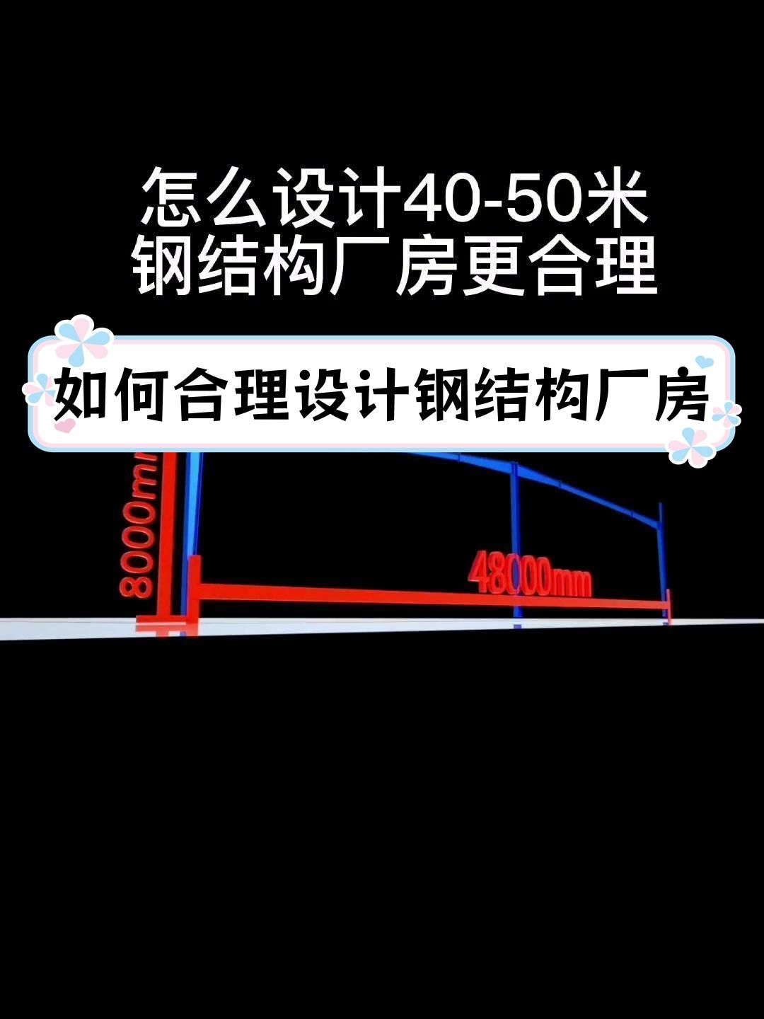 如何設(shè)計(jì)鋼結(jié)構(gòu)廠房的長和寬？（30米跨鋼結(jié)構(gòu)廠房設(shè)計(jì)指南,省錢又耐用～全民小視頻） 行業(yè)新聞 第1張
